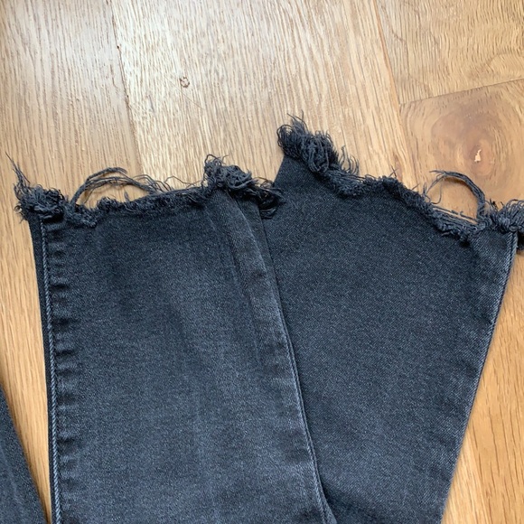 Joe’s Framed Hem Jeans (charcoal) - Size 26 - Picture 5 of 7